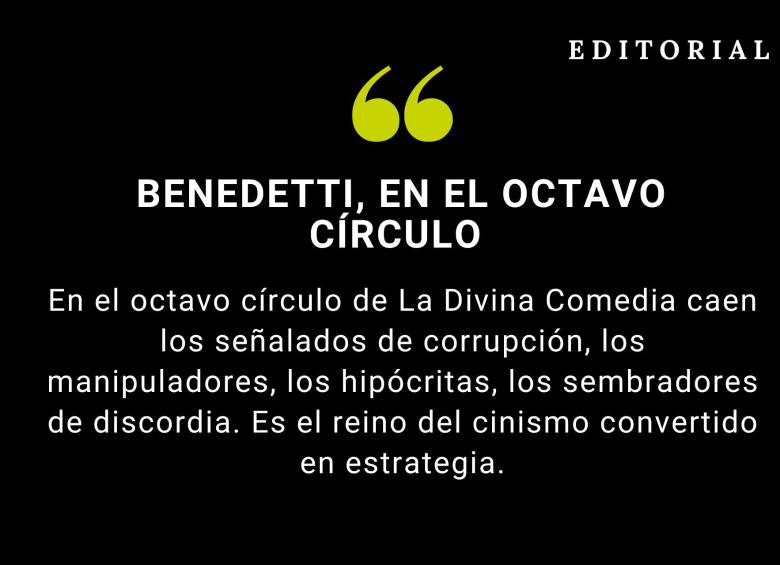Benedetti, en el octavo círculo