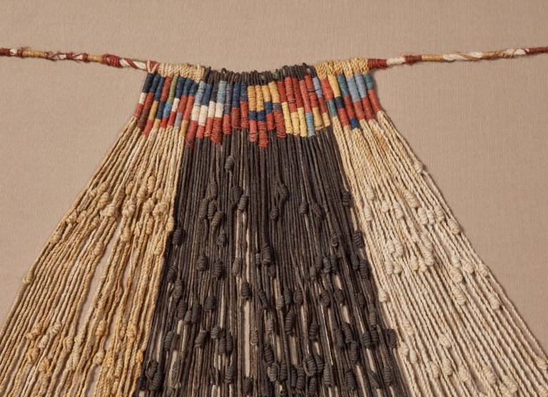 Los khipus contenían cuerdas de colores que tenían un significado particular que aún se está estudiando. FOTO Cortesía Google Arts and Culture.