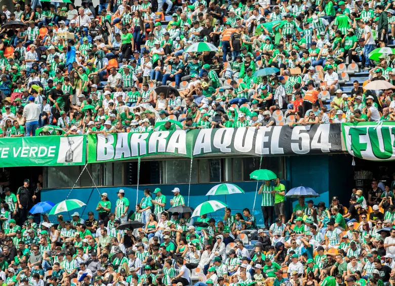 Atlético Nacional espera recuperar protagonismo en el segundo semestre de 2025. Sus hinchas son de los más leales en el fútbol profesional colombiano. Foto: Andrés Camilo Suárez Echeverry