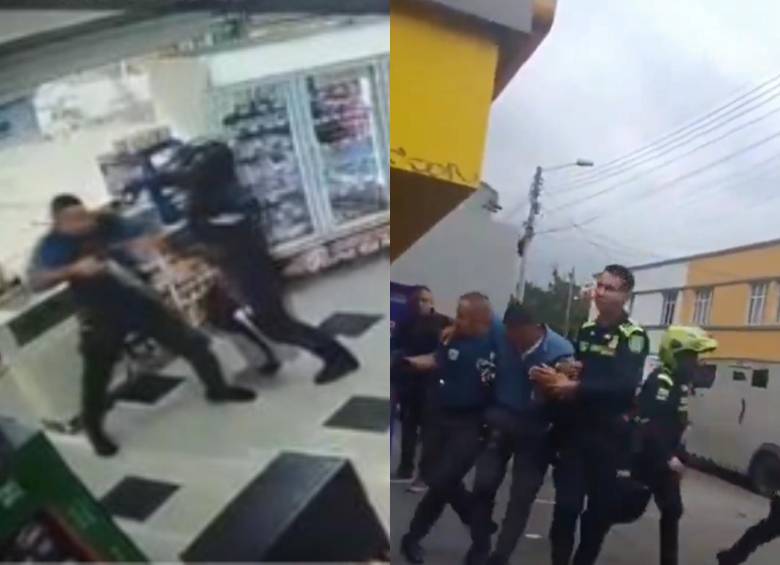El robo se dio en un local comercial en el barrio Palermo, al norte de la ciudad. Foto: Captura de pantalla.