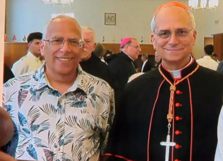 Louis Prevost, hermano del papa León XIV, narró varios momentos de su vida y que compartió junto con el que desde este jueves liderará a la Iglesia católica. FOTO: REDES SOCIALES JOHN PREVOST