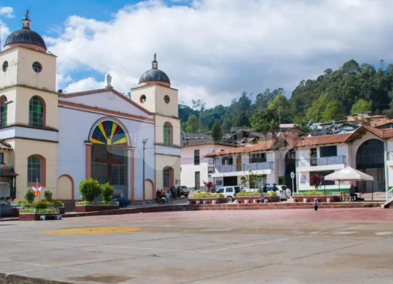 Iglesia principal del municipio de Gutiérrez, Cundinamarca. FOTO: Instituto Departamental de Cultura y Turismo de Cundinamarca