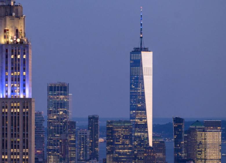 El nacimiento de la esperanza tras la caída de las torres, el One World Trade Center. FOTO: AFP