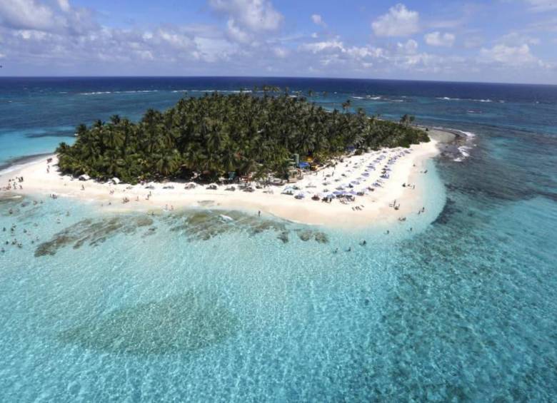  Tomas aéreas de San Andrés Islas y sus alrededores. Panorámicas. Isla Johnny Cay. Fecha de evento: 12/11/2014. Foto: Juan Antonio Sánchez Ocampo