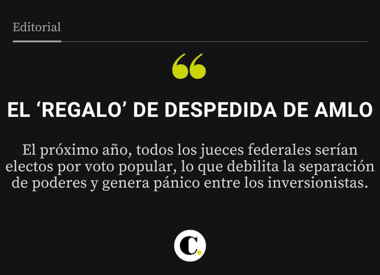 El ‘regalo’ de despedida de Amlo