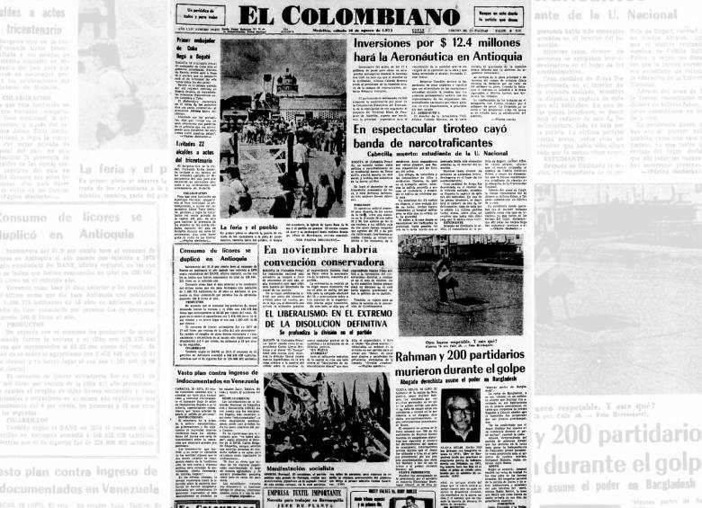 Un día como hoy 16 de agosto