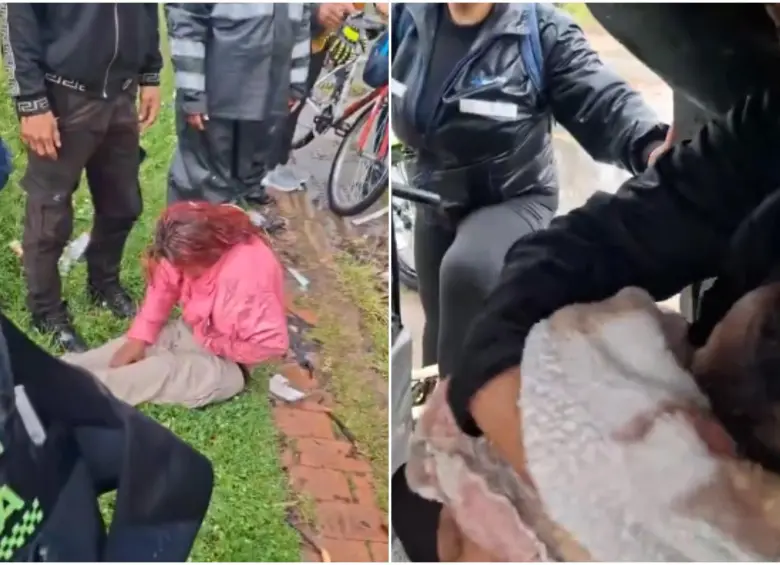La mujer de 25 años fue rescatada y luego judicializada por las autoridades en Bogotá, por lo que estará en la cárcel hasta que se defina el proceso. FOTO: Captura video redes sociales @ColombiaOscura La mujer de 25 años fue rescatada y luego judicializada por las autoridades en Bogotá, por lo que estará en la cárcel hasta que se defina el proceso. FOTO: Captura video redes sociales @ColombiaOscura
