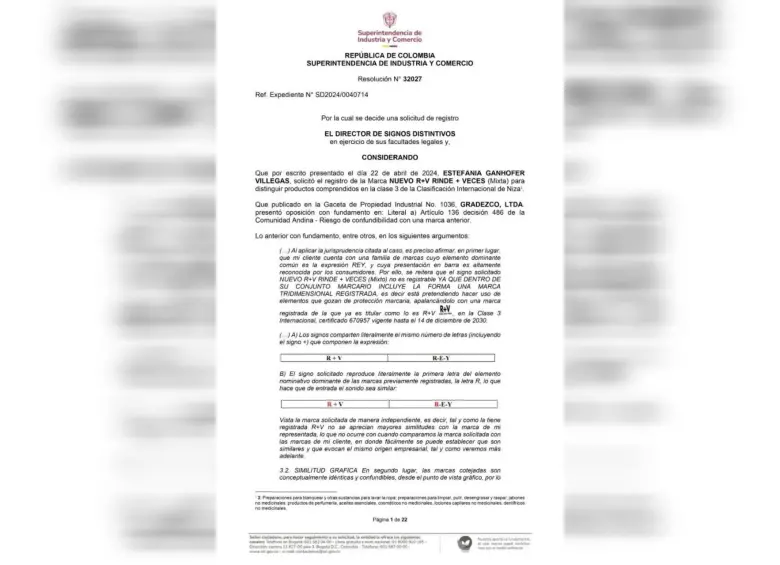 La SIC resolvió el pleito legal a favor de Gradezco LTDA, empresa dueña del jabón Rey. Foto: Cortesía