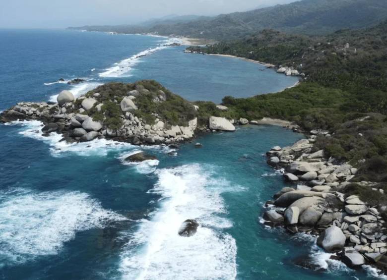Parque Nacional Natural Tayrona en Santa Marta. FOTO: Parques Nacionales Naturales de Colombia
