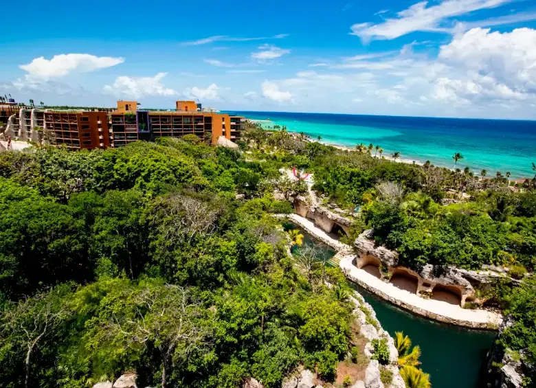 Imagen de la Riviera Maya, ubicada en la costa del mar Caribe de México. FOTO: Jaime Pérez