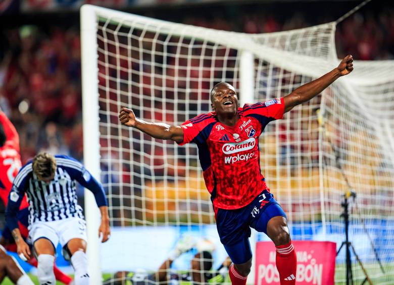 Jhon Palacios, de 25 años de edad, seguro será titular con el Independiente Medellín en el duelo ante Deportes Tolima este domingo (6:20 p.m.), en el estadio Atanasio Girardot. FOTO CAMILO ANDRÉS SUÁREZ