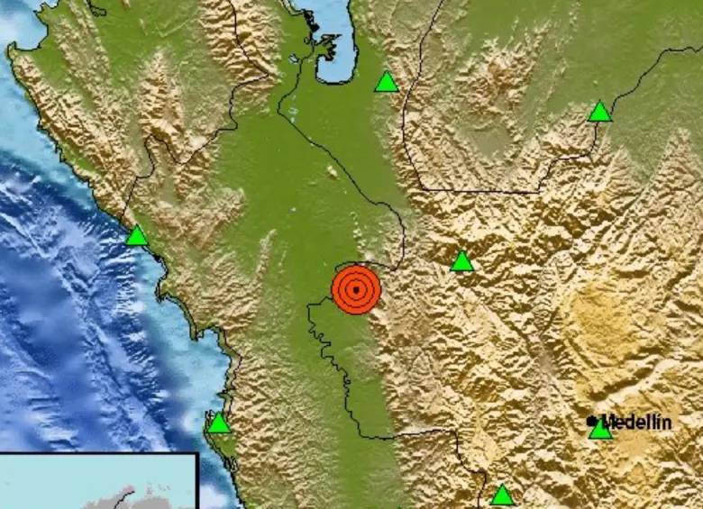 El sismo reportado tuvo una magnitud de 3.0 en la escala de Richter. FOTO: Tomada de X @sgcol