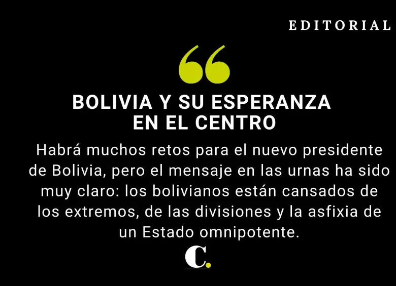 Bolivia y su esperanza en el centro Bolivia y su esperanza en el centro