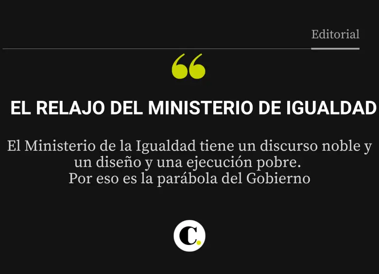 El relajo del Ministerio de Igualdad