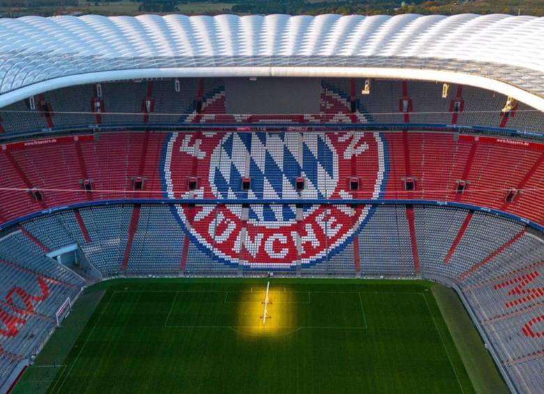 El Allianz Arena será la nueva casa del guajiro Luis Díaz, quien ha firmado con los bávaros hasta el 2029. Foto: Redes sociales 