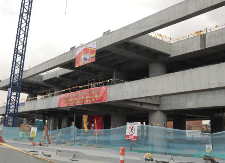 La Estación 6, ubicada en la av. Primero de Mayo, entre carreras 72 M y av. Boyacá del Metro de Bogotá. FOTO: METRO DE BOGOTÁ