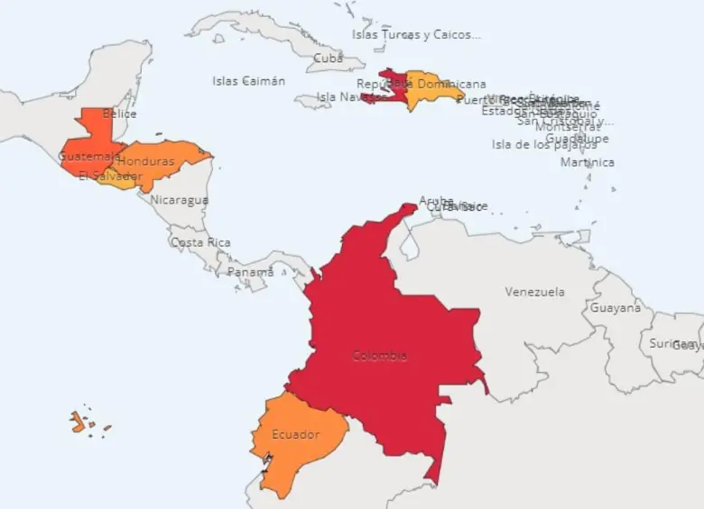 Colombia y Haití figuran entre los países con una gran crisis alimentaria en América, ¿por qué?. FOTO: Captura de pantalla 
