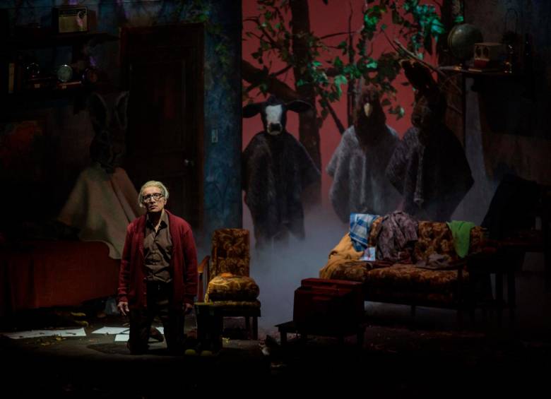 Fabio Rubiano en la obra Labio de Liebre. Foto Colprensa