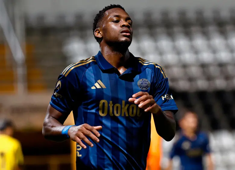 El delantero Jhon Jáder Durán tiene contrato con el Fenerbahce de Turquía hasta junio del 2026. Después del Mundial debe regresar a Arabia. FOTO: TOMADA DEL X DE @Fenerbahce