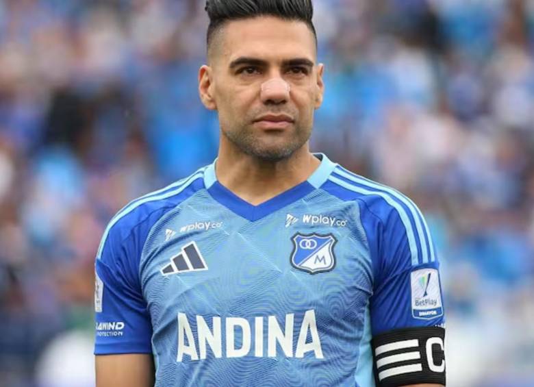 Falcao fue capitán del club Embajador mientras estuvo en el equipo. FOTO: Redes sociales @MillosFCoficial