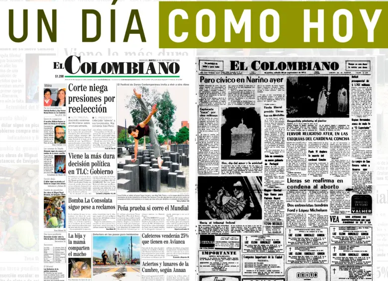 Un día como hoy 20 de septiembre