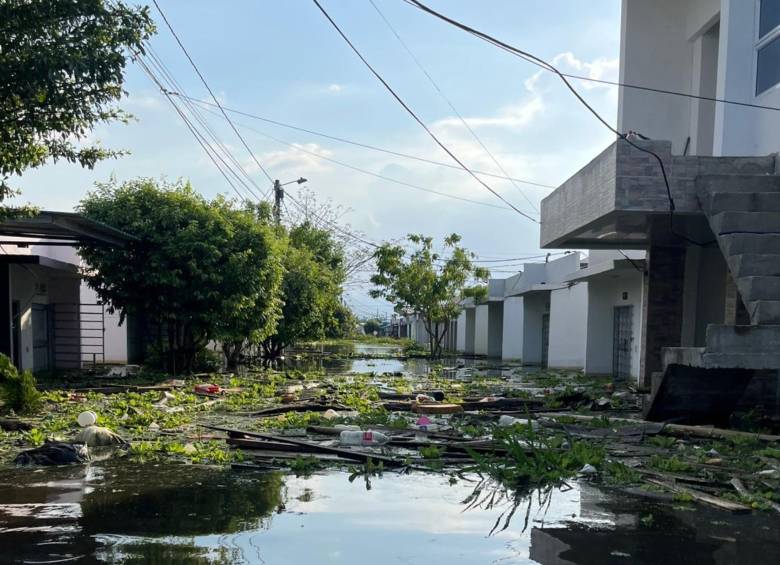Barrio Vallejo, en Montería, Córdoba. FOTO: Cortesía de la comunidad