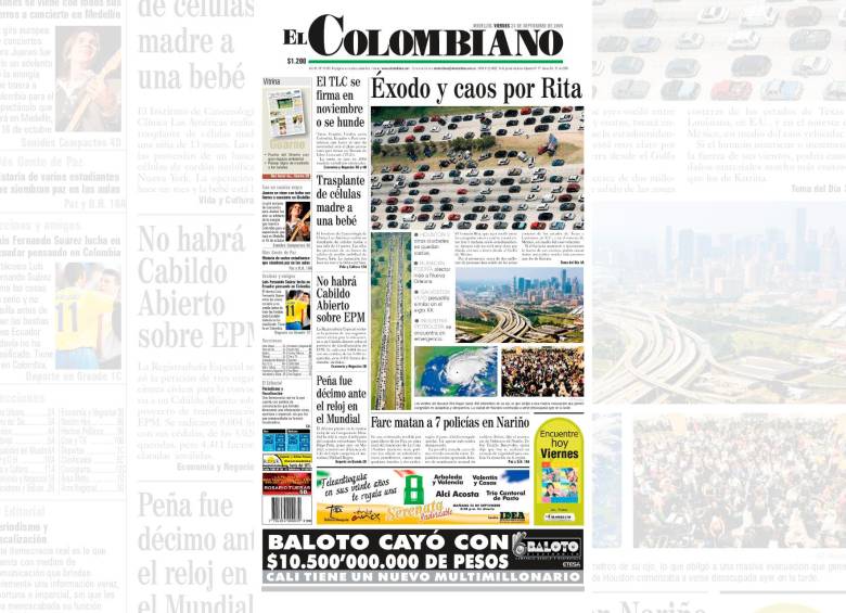 Un día como hoy 23 de septiembre
