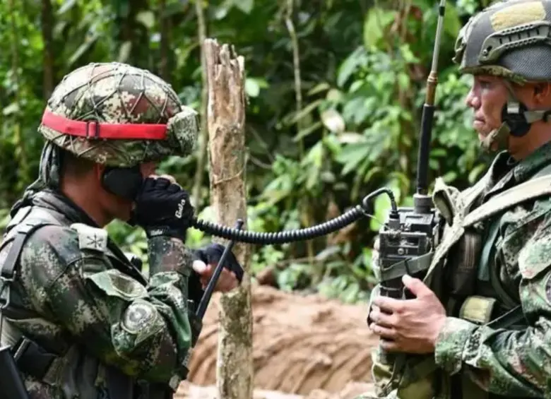 El ministro de Defensa confirmó que los responsables son disidencias de las Farc. Foto: Colprensa (imagen de referencia).  El ministro de Defensa confirmó que los responsables son disidencias de las Farc. Foto: Colprensa (imagen de referencia).
