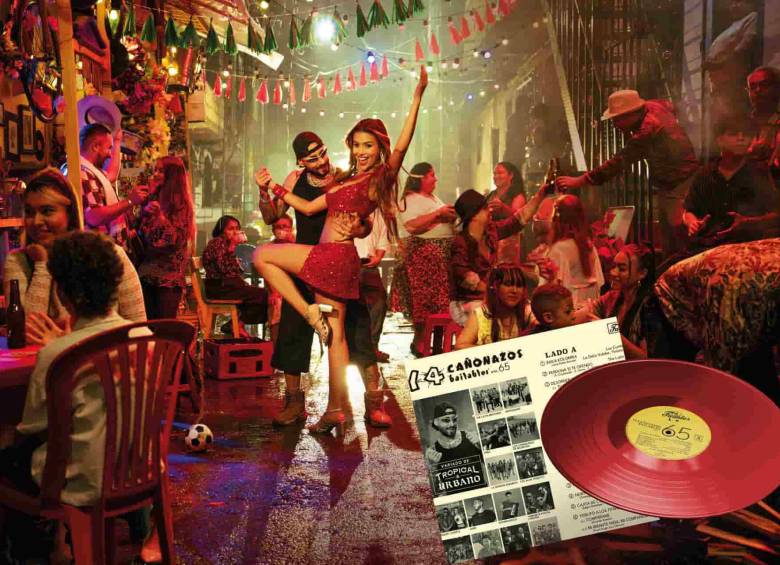 Así es la portada de este nuevo disco de 14 Cañonazos Bailables. FOTO Cortesía Discos Fuentes