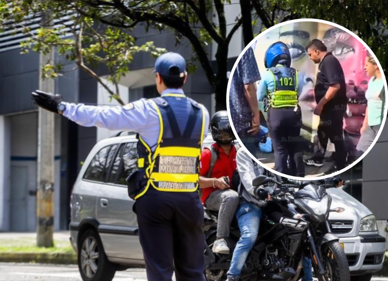 Atroz agresión contra agente de tránsito en Itagüí, sur del área metropolitana de Medellín: su estado es crítico