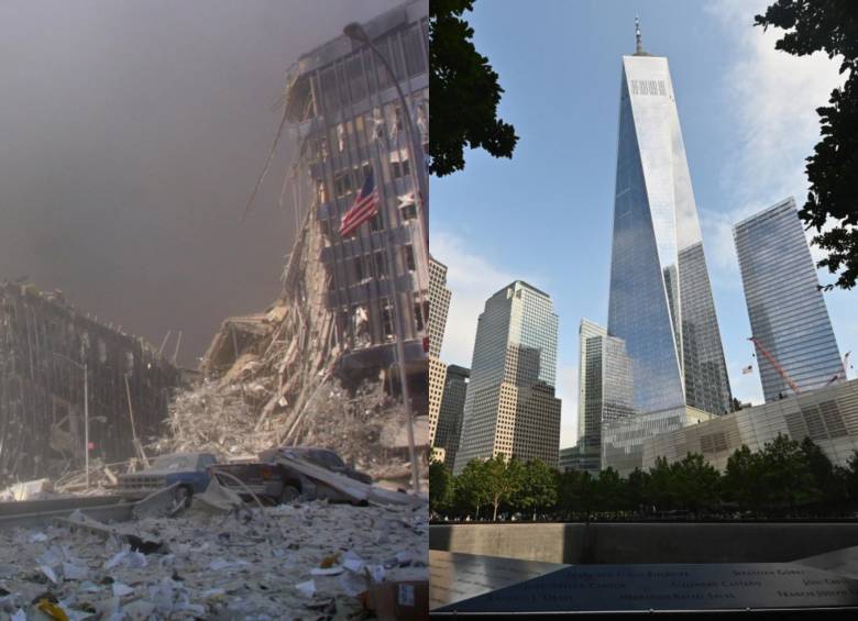 Un 11 de septiembre, pero hace 22 años, Estado Unidos sufrió uno de los peores acontecimientos en su historia, la caía de las famosas torres gemelas. FOTO: AFP