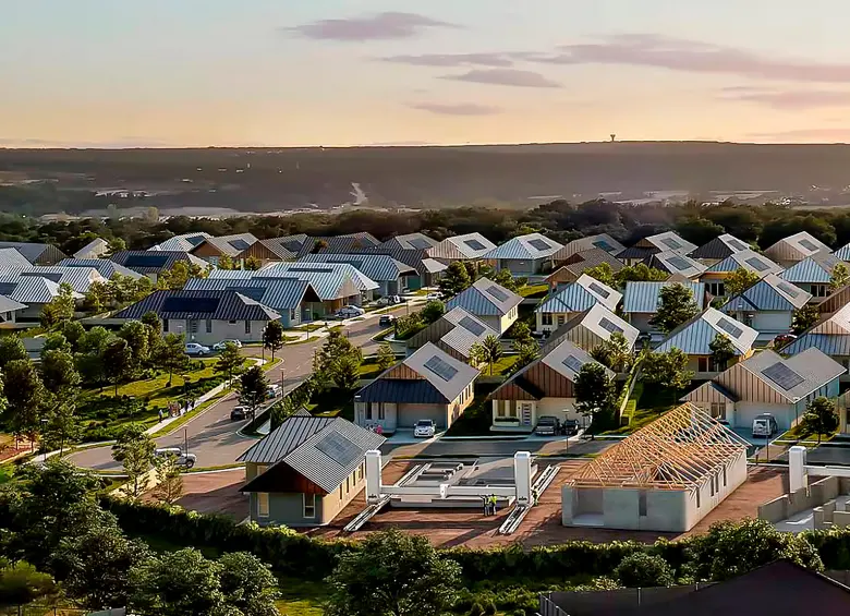 La ciudad está pensada para los trabajadores de Elon Musk. FOTO Cortesía 