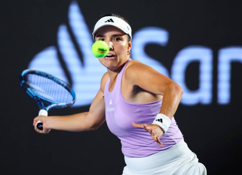 La tenista cucuteña Camila Osorio perdió en octavos de final del WTA 500 de Guadalajara. FOTO: GETTY