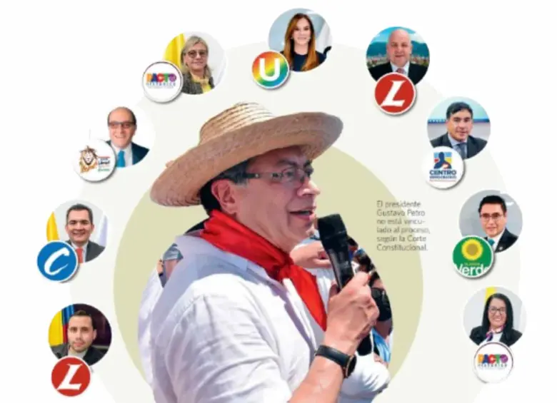 La ponencia de los magistrados Prada y Ortiz ahora enfrenta un reto mayúsculo: lograr la aprobación de la mayoría del CNE para materializar las sanciones, lo que representaría un golpe para el presidente Gustavo Petro. FOTO: COLPRENSA/CORTESÍA