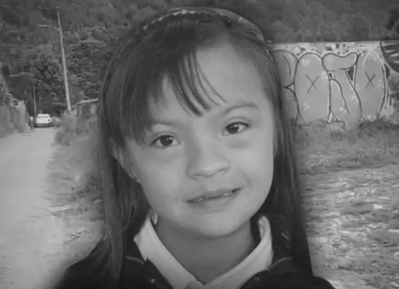 Valeria Afanador, de 10 años de edad. FOTO: Icbf
