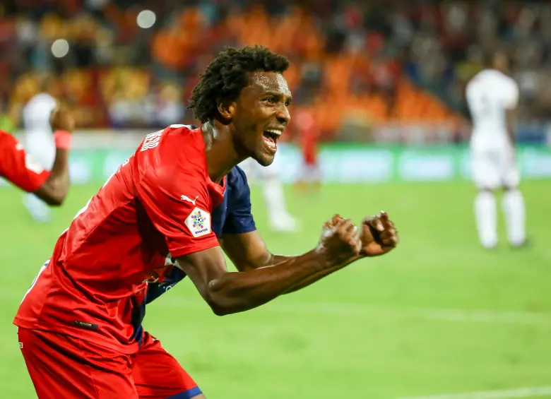 Didier Moreno, en un partido con Tolima jugando para el DIM en 2019. FOTO EL COLOMBIANO