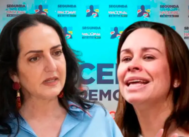 La disputa entre María Claudia Tarazona y María Fernanda Cabal desató un nuevo choque en el Centro Democrático, evidenciando fracturas no resueltas en la colectividad. FOTOS EL COLOMBIANO-COLPRENSA