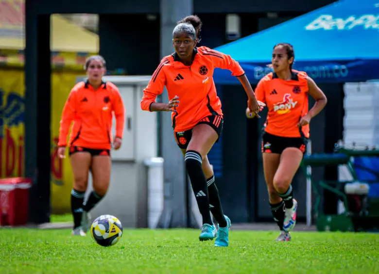 La Selección Colombia Sub-17 femenina inicia otro microciclo de preparación para el Mundial de Marruecos. FOTO: Cortesía FCF 