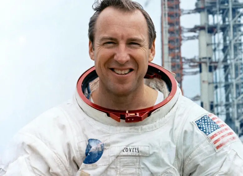 El astronauta Jim Lovell, quien guío con éxito la misión del Apolo 13 de regreso a la Tierra en 1970, murió a los 97 años. FOTO: Nasa