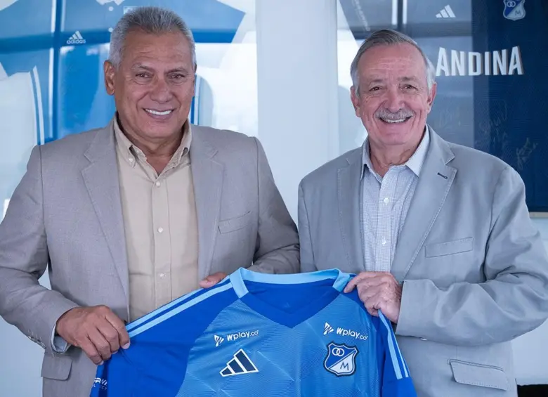 El club bogotano anunció la llegada del técnico que fue campeón de Liga en 2012, en reemplazo de David González, quien fue notificado que no seguía en el equipo. FOTO: Redes sociales @MillosFCoficial