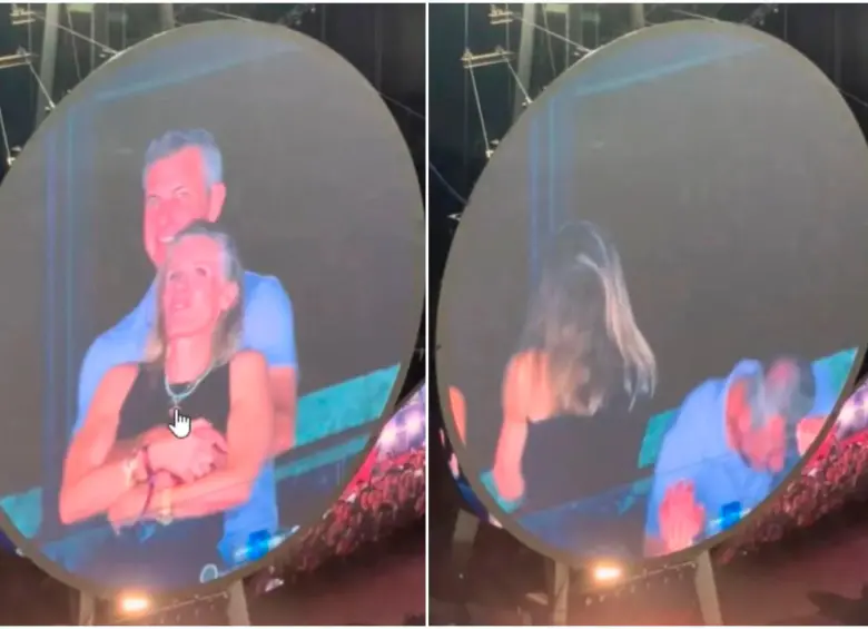 El concierto de Coldplay en el que Andy Byron y Kristin Cabot fueron captados se llevó a cabo en el Gillette Stadium de Foxborough, Massachusetts (EE. UU.). FOTO: Captura de video