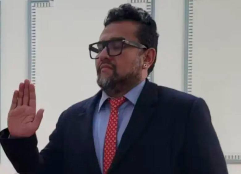 Címaco Esteban Zabala fue viceministro de la Creatividad y la Economía hasta junio de 2023 tras renunciar por el escándalo de la falsificación de su diploma de maestría. FOTO: Cortesía