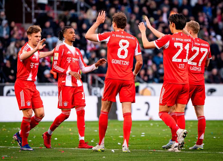 El Bayern Múnich está compitiendo en todos los frentes: Bundesliga, Copa de Alemania y UEFA Champions League. FOTO: GETTY