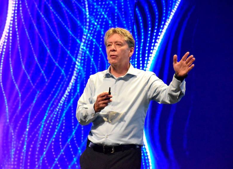 Bruce Mac Master, presidente de la Andi, insistión en que “las empresas serán siempre la base fundamental para la construcción de futuro”. FOTO tomada de X