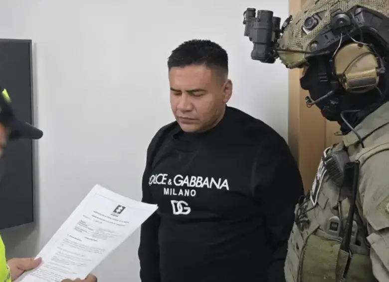 Andrés Felipe Marín, alias Pepe Tuluá será extraditado. Foto: cortesía Fiscalía