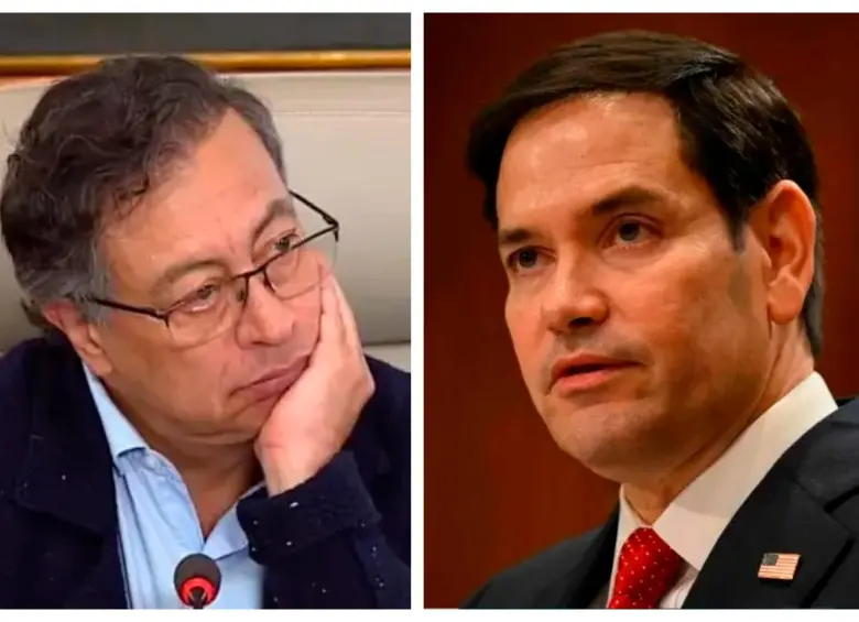 “No creo que Marco Rubio esté en un golpe de Estado contra Petro”, dijo este jueves el primer mandatario. FOTO: PRESIDENCIA/AFP