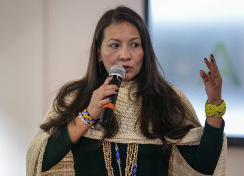 La ministra de Ambiente, Lena Estrada. FOTO: Colprensa