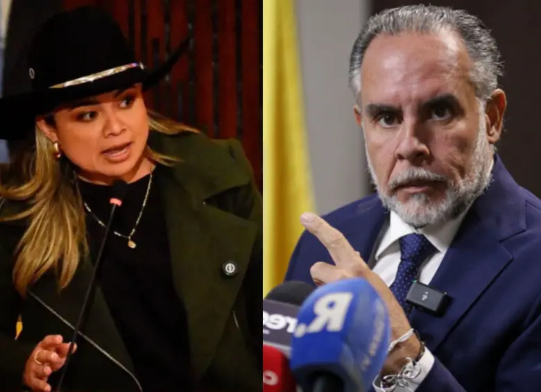 Lina María Garrido y Armando Benedetti han tenido disputas en redes sociales luego del discurso pronunciado el pasado 20 de julio. Fotos: Colprensa