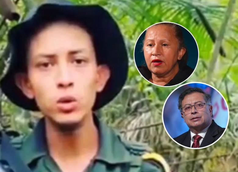 Angélica Soler, madre de David Fernández, cuestionó al Estado y al presidente Gustavo Petro por una presunta poca colaboración para la entrega del cuerpo del joven de 22 años. Fotos: redes sociales, Colprensa y Blu Radio. 