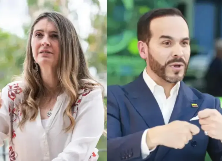 Tanto Valencia como De la Espriella insisten en llegar por su lado a primera vuelta. FOTO: Camilo Suárez y Manuel Saldarriaga